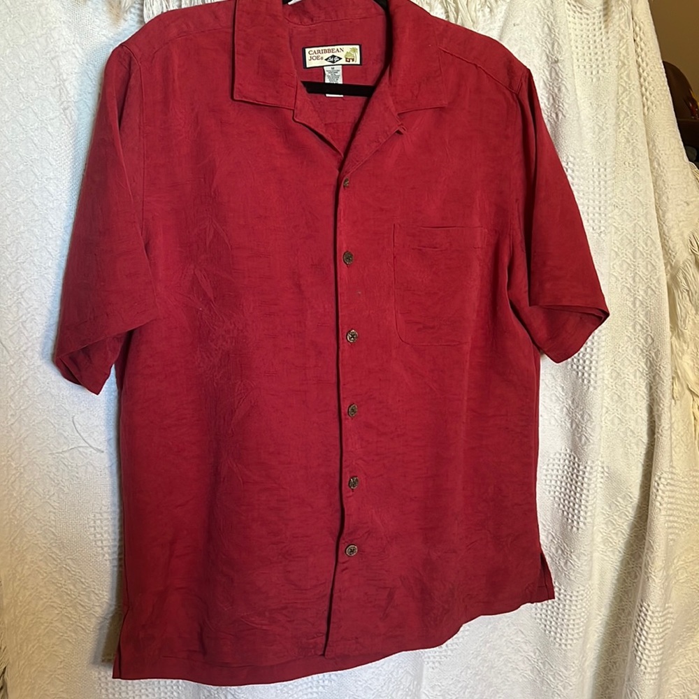 😄Vacation Style Rayon Blend Button Down Shirt